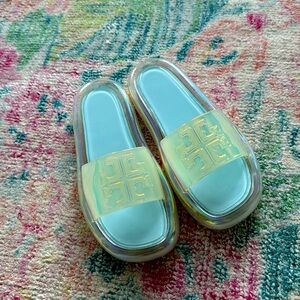Tory Burch Bubble Jelly Slides size 5